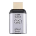 Miniatyrbillede 2 af 5: 4K 60Hz USB 3.1 Type C hun til HDMI han adapterkonverter til Macbook Chromebook Pixel-yyc