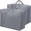 Storage Bag for Blankets and Duvets, Under Bed Clothes Bag, Set of 2