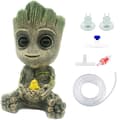 Akvarium Groot Luftbubbelsten Dekorationer - med 2m Standard T
