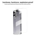 Slimmed Tempered Glass Back Shockproof Case For Samsung S25 Ultra Edge