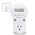 Miniatyrbild 5 av 5: 110V US Elektronisk Timeruttag, 7 Dagars Cykliskt Uttag med UV Timer