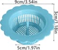 Miniatyrbillede 1 af 4: 2 stk. Vaskesier, Silikone Mesh Vaskefilter