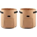 Potatisodlingspåsar, 2-pack 7-gallons potatisodlingspåsar för potatis, tomater, morötter, lök
