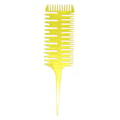 Hair Dyeing Comb 3-Way Sectioning Comb Highlight Comb Professional Weaving Comb Hair Dyeing Styling Tool