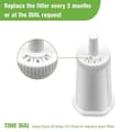 Miniatyrbild 5 av 5: Set med 2 kaffebryggarfilter kaffemaskin Vattenfilter kaffemaskin delar