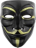 Hacker-maske V for Vendetta-maske for barn, kvinner og menn Kostyme Cosplay-tfrf