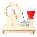 Hand-cranked Generator Creative Invention Handmade DIY Children's Science Experiment Toy Model