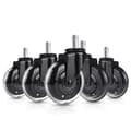 Kontorstol Hjul Hjul 3 \" Rollerblade Gummi Erstatning (5 stk)