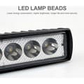Miniatyrbild 4 av 5: Powerful LED Fog Light for Car - Weatherproof, Quick Installation, Suitable for Multiple Vehicle Models (1 pc)