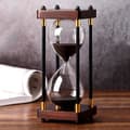Sandtimer, Dekorativ trä-sandtimer, Timer 60 minuter