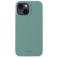 holdit iPhone 15 Mobilskal Silikon Moss Green 48