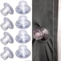 10 st Husvagnsfästen Höggrepps Markissugkoppar Fästkuddar Van Side Fix Kit [DB]