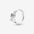Pandora - Mamma Pavé Hjärta Ring - Sterlingsilver Circumference: 58mm