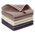 6 st 34x34cm Bar Kökshanddukar Set Diskhandduk Diskduk Absorberande Mjuk