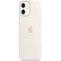 Silikonskal med MagSafe för iPhone 12 Mini White