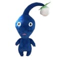 Pikmin 4 Søde Plyslegetøj Kæledyr til Spilentusiaster Børn Voksne Gaver Hjem Sofadekoration Blå Blue