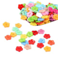 Miniatyrbild 1 av 3: 3 sorter färgglada knappar akryl