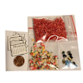 Miniatyrbild 1 av 2: Miniatyrer till dockskåp prylpaket mix