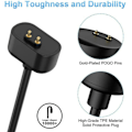 Miniatyrbilde 3 av 5: Lader for Amazfit Band 7 100 cm 2 stropper