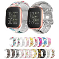 Miniatyrbilde 4 av 5: For Fitbit Versa Printing Butterfly Buckle Silicone Watch Band Colorful Butterflies