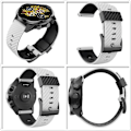 Miniatyrbillede 4 af 4: Til Suunto- 7/9/baro/d5 Diving Soft Silikone Smart Watch Armbåndstilbehør Dark green