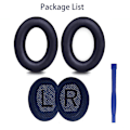 Miniatyrbillede 3 af 3: Ørepuder Udskiftning af puder til Bose Quietcomfort 35 / Qc35 Ii Dark Blue