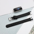 Miniatyrbilde 5 av 5: For Fitbit Luxe Leather Watch Band Black
