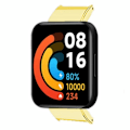 Miniatyrbillede 2 af 3: 1 par til Xiaomi Redmi Watch 2/Watch 2 Lite forbindelsesadapter 18mm legering urrem-stik Gold