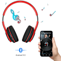 Miniatyrbilde 3 av 4: Bluetooth True Wireless Hodetelefoner Foldable Bluetooth Headset Stereo Mic Oppladbare Hodetelefoner Flerfarget