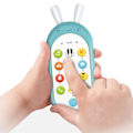 Miniatyrbillede 4 af 5: Baby Mobiltelefon Legetøj E-learning Smartphone Legetøj Interaktivt Læring Mobiltelefon Lyd Legetøj Blue