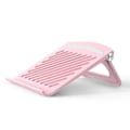 Miniatyrbillede 2 af 4: Bærbar computer stand skrivebord foldbar holder notebook holder køling beslag stigerør til bærbar computer & tablet tilbehør Pink