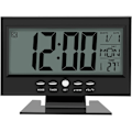 Miniatyrbild 1 av 5: Väckarklocka Digital Väckarklocka Skrivbordsklocka Svart