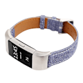 Miniatyrbild 4 av 5: För Fitbit Charge 2 Cowboy Texture Watch Dark Blue