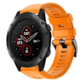 Miniatyrbild 1 av 5: För Garmin Fenix ​​5x Plus metallspänne i enfärgad watch Orange