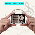 Pikkukuva 2 / 5: Retro Bluetooth-kaiutin, Vintage-sisustus, Kannettava Retro-radio Langaton Bluetooth-kaiutin Keittiön Pöydälle Makuuhuoneeseen Toimistoon