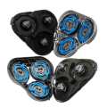Miniatyrbilde 1 av 5: Reservedeler barberhode for S5000 S5370 S5571 S5420 S5140 S5078 S5077 S5050 S5082 Elektrisk blad-svart