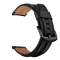 Miniatyrbilde 2 av 5: For Garmin Vivoactive3 / Vivomove Hr Double Keel Watch Band Black