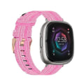 Pikkukuva 1 / 5: Fitbit Sense Nylon Weave Canvas watch Pink