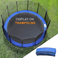 Miniatyrbild 2 av 4: Trampolinskyddsmatta Trampolinskyddsdyna Runt cover Vattentåligt 6 Feet