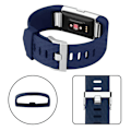 Pikkukuva 5 / 5: Rannekoru Fitbit Charge 2 -älykellolle, lisävaruste Fitbit Charge 2 -älyrannekkeelle, korvaava ranneke White L