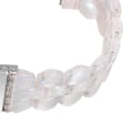 Miniatyrbilde 3 av 5: For Fitbit Versa 3 / Sense Universal Rhombus Resin Watch Band Shell White