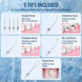 Miniatyrbillede 3 af 5: Oral Irrigator Dental Water Flosser Sort