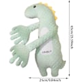 Miniatyrbild 2 av 2: Lugnande babydockakudde, Sovkudde för att förhindra att barnet blir skrämt (Dinosaurie)
