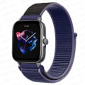 Miniatyrbild 1 av 5: 20 mm 22 mm watch för Amazfit Gts/2/2e/4/3/mini Gtr 4/2/3/ pro 47 mm Stratos 3 nylon Pulseira Correa Amazfit bipsband midnight blue 43 20mm
