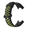 Miniatyrbilde 2 av 5: To-fargets silikonrem for Xiaomi Redmi Watch 2 Lite Black Green