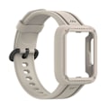 Miniatyrbilde 2 av 5: For Xiaomi Redmi Watch/redmi Watch 2/mi Watch Lite/mi Watch Lite 2 Smart Watch Strap Soft Silicone Wrist With Watch Case Beige
