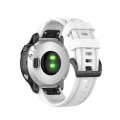 Miniatyrbillede 3 af 5: Til Garmin Fenix ​​6s 20mm Quick Release Official Texture Armbåndsurrem med plastikknap White
