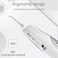 Miniatyrbild 4 av 5: Oral Irrigator Bärbar USB Dental Vattenstråle 310Ml Svart
