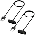 Miniatyrbilde 1 av 5: Lader for Fitbit Inspire 3, erstatnings-USB-ladekabel [2-pakning, 3,3 fot/1 m]