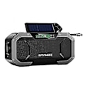 Pikkukuva 1 / 5: Uusin kätevä Bluetooth-yhteensopiva kaiutin Hätätilanne Aurinkokäyttöinen Käsikampi Sääradio Virtapankkilaturi Taskulamppu